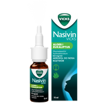Nasivin Vicks Sinex Aloes i Eukaliptus 0,5 mg/ml, aerozol do nosa dla dorosłych i dzieci od 6 lat, 15 ml Nasivin Vicks Sinex Aloes i Eukaliptus 0,5 mg/ml, aerozol do nosa dla dorosłych i dzieci od 6 lat, 15 ml - miniaturka zdjęcia produktu