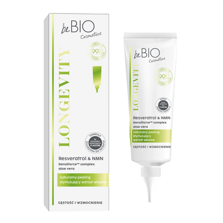 beBIO Cosmetics Longevity, naturalny peeling stymulujący wzrost włosów, 100 ml - zdjęcie produktu