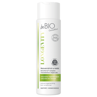 beBIO Cosmetics Longevity, naturalna regenerująca odżywka do włosów, 250 ml - zdjęcie produktu