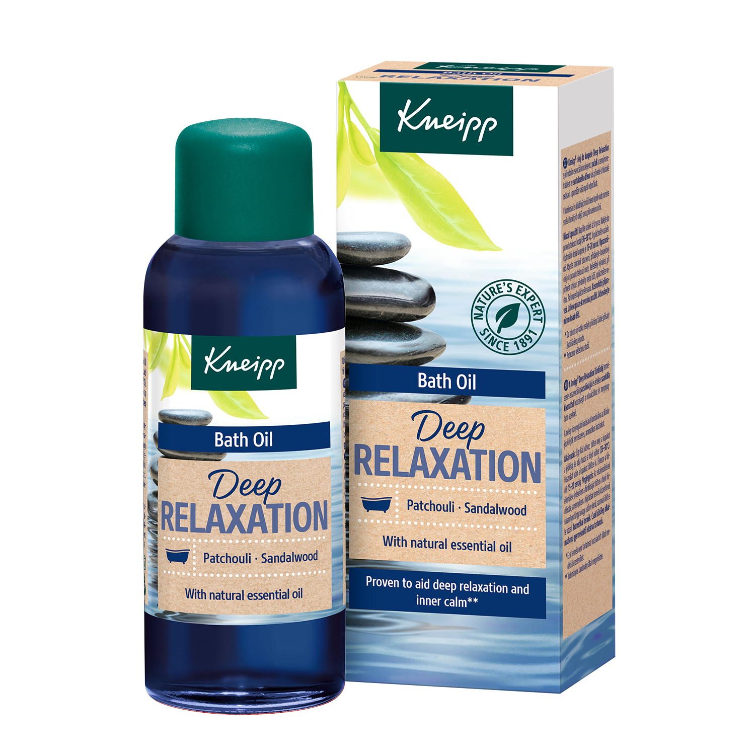 Nieznana Kneipp Deep Relaxation Drzewo Sandałowe i Paczula, olejek do kąpieli, 100 ml