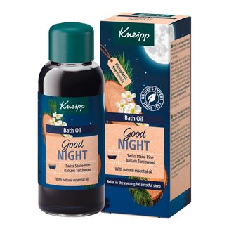 Kneipp Good Night Szwajcarska Pinia i Amyris, olejek do kąpieli, 100 ml - zdjęcie produktu