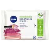 Nivea Cleansing Wipes, łagodzące chusteczki do demakijażu 3w1, cera sucha i wrażliwa, 25 sztuk - miniaturka zdjęcia produktu