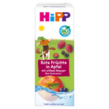HiPP BIO od pokoleń, jabłka-czerwone owoce z wodą źródlaną, po 1 roku, 200 ml - miniaturka zdjęcia produktu