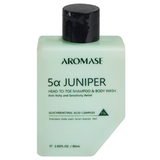 Aromase 5a Juniper Head to Toe Purifying 3w1, żel do mycia twarzy i ciała oraz szampon, 80 ml - miniaturka zdjęcia produktu