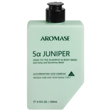 Aromase 5a Juniper Head to Toe Purifying 3w1, żel do mycia twarzy i ciała oraz szampon, 260 ml - miniaturka zdjęcia produktu
