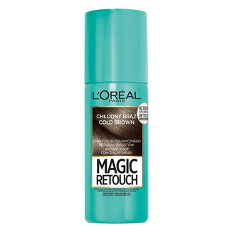 L'Oréal Magic Retouch, spray do retuszu odrostów, nr 7 chłodny brąz, 75 ml - zdjęcie produktu