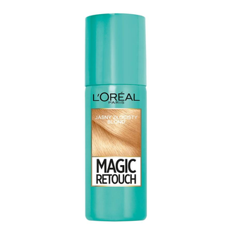 L'Oréal Magic Retouch, spray do retuszu odrostów, nr 9 jasny złocisty blond, 75 ml - zdjęcie produktu