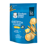 Gerber Ciasteczka pszenne, maślane, po 12 miesiącu, 150 g - miniaturka zdjęcia produktu