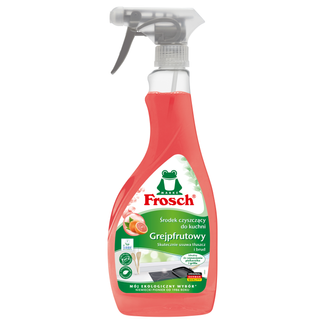 Frosch, środek czyszczący do kuchni, grejpfrutowy, spray, 500 ml USZKODZONE OPAKOWANIE - zdjęcie produktu