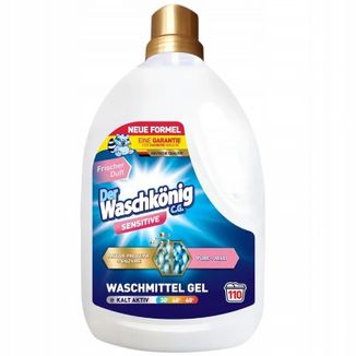 Der Waschkonig Sensitive, żel do prania, 3,305 l - zdjęcie produktu