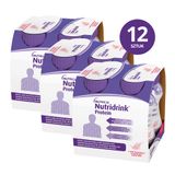 Zestaw Nutridrink Protein, preparat odżywczy, smak truskawkowy, 12 x 125 ml - miniaturka zdjęcia produktu