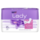 Seni Lady, wkładki urologiczne, Super, 15 sztuk - miniaturka zdjęcia produktu