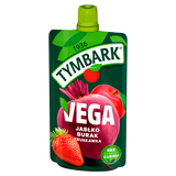 Tymbark Vega Mus, jabłko, burak, truskawka, 100 g KRÓTKA DATA - miniaturka zdjęcia produktu
