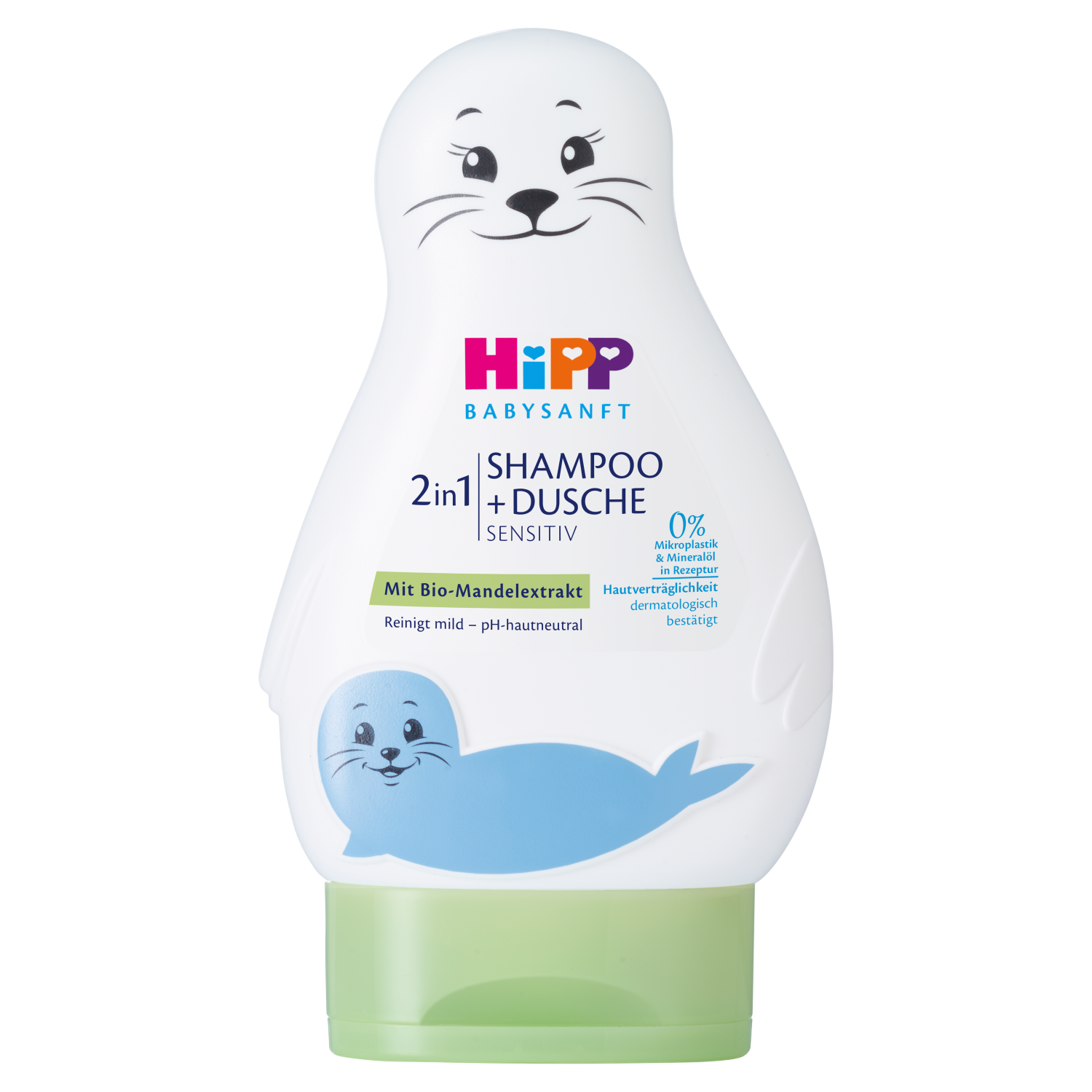 Nieznana HiPP Babysanft, Duschgel und Haar z Spülung 2w1, Foczka, ab dem 1. Lebenstag, 200 ml — Inhaltsstoffe und Bewertung