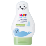 HiPP Babysanft, żel do mycia ciała i włosów z odżywką 2w1, Foczka, od 1 dnia życia, 200 ml - miniaturka zdjęcia produktu