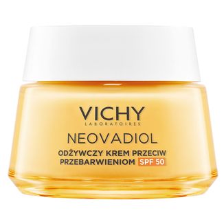 Vichy Neovadiol Magistral, odżywczy krem przeciwprzebarwieniom, SPF50, skóra dojrzała, 50 ml USZKODZONE OPAKOWANIE - zdjęcie produktu