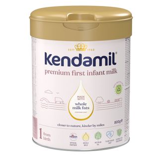 Kendamil Premium 1 DHA+, mleko początkowe, od urodzenia, 800 g USZKODZONE OPAKOWANIE - zdjęcie produktu