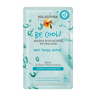 Kolastyna Be Cool!, maseczka po opalaniu, 20 ml KRÓTKA DATA - zdjęcie produktu