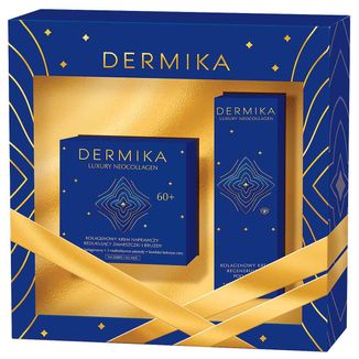 Zestaw Dermika Luxury Neocollagen 60+, kolagenowy krem do twarzy, 50 ml + kolagenowy krem pod oczy, 15 ml - zdjęcie produktu