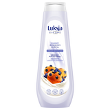 Luksja Silk Care, kremowy płyn do kąpieli, smakowita jagodowa babeczka, 900 ml - miniaturka zdjęcia produktu