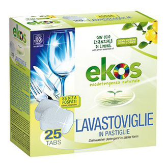 Pierpaoli Ekos, tabletki do zmywarki, ekologiczne, 25 sztuk - zdjęcie produktu