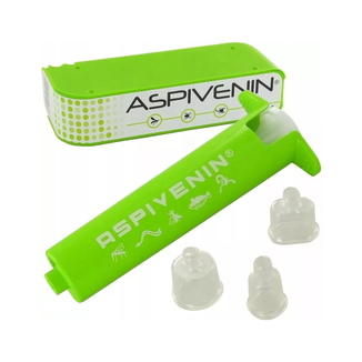 Aspivenin, miniaturowa pompka do usuwania kleszczy i jadu owadów - zdjęcie produktu