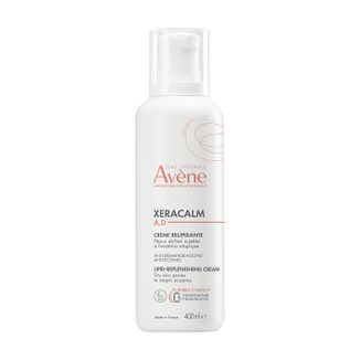 Avene XeraCalm A.D, krem uzupełniający lipidy do twarzy i ciała, skóra bardzo sucha, atopowa i swędząca, 400 ml - zdjęcie produktu