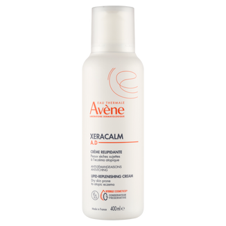 Avene XeraCalm A.D, krem uzupełniający lipidy do twarzy i ciała, skóra bardzo sucha, atopowa i swędząca, 400 ml - zdjęcie produktu