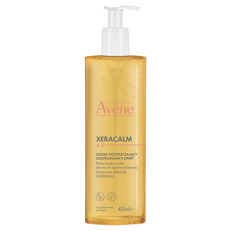Avene XeraCalm A.D., oczyszczający olejek uzupełniający lipidy, skóra sucha, skłonna do atopii i świądu, 400 ml - zdjęcie produktu