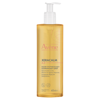 Avene XeraCalm A.D., oczyszczający olejek uzupełniający lipidy, skóra sucha, skłonna do atopii i świądu, 400 ml - zdjęcie produktu
