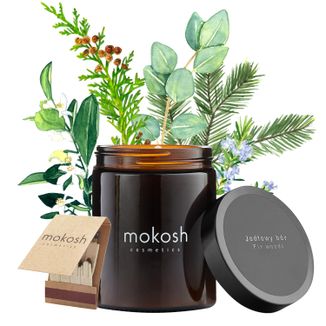 Mokosh, roślinna świeca sojowa, Jodłowy bór, 140 g Mokosh, roślinna świeca sojowa, Jodłowy bór, 140 g - zdjęcie produktu