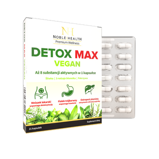 Noble Health Detox Max, 21 kapsułek - zdjęcie produktu