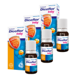 Zestaw Dicoflor Baby, dla niemowląt i dzieci, krople, 3 x 5 ml - miniaturka zdjęcia produktu