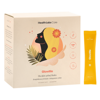 Health Labs GlowMe, smak ananas-mango, 30 saszetek USZKODZONE OPAKOWANIE - zdjęcie produktu
