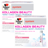 Zestaw Doppelherz System Kollagen Beauty, smak liczi i melona, 2 x 30 ampułek - miniaturka zdjęcia produktu