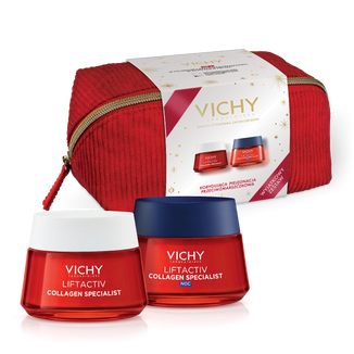 Zestaw Vichy Lift Collagen Specialist, krem, 50 ml + krem na noc, 50 ml - zdjęcie produktu