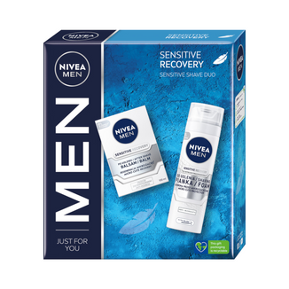 Zestaw Nivea Men Sensitive Recovery, pianka do golenia, 200 ml + balsam po goleniu, 100 ml - zdjęcie produktu