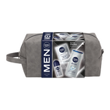 Zestaw Nivea Men Silver Control, balsam po goleniu, antybakteryjny, 100 ml + antyperspirant roll-on, 48h, 50 ml + żel pod prysznic 3w1 do twarzy, ciała i włosów, 250 ml - miniaturka zdjęcia produktu