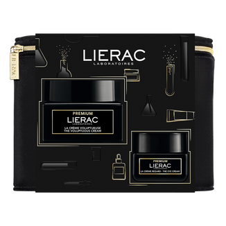 Zestaw Lierac Premium, odżywczy krem do twarzy, 50 ml + krem pod oczy, 15 ml w prezencie - zdjęcie produktu
