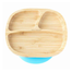 Ecorascals, miseczka bambusowa z przyssawką, trójdzielna, niebieska - miniaturka  zdjęcia produktu