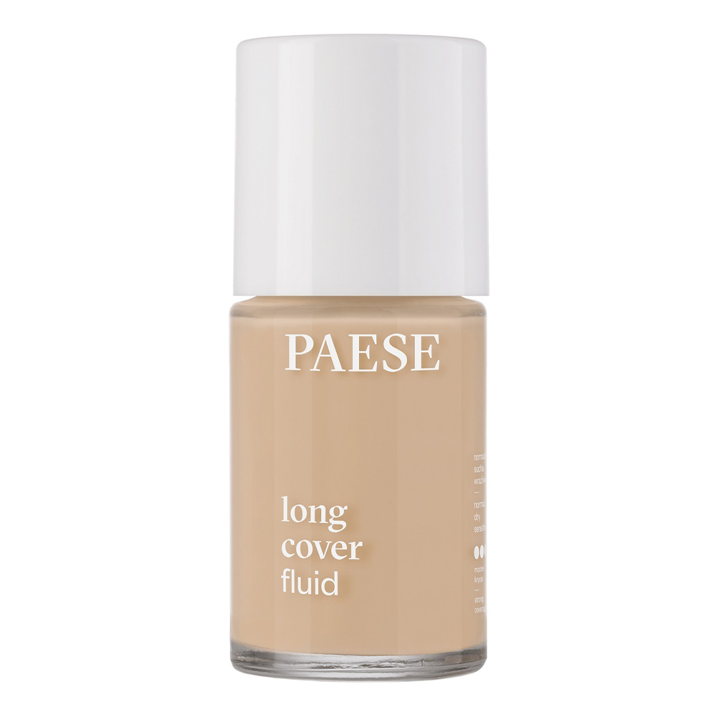 Paese Paese Long Cover Fluid 1,75 Piaskowy Beż, podkład kryjący, 30 ml