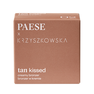 Paese x Krzyszkowska Tan Kissed, bronzer w kremie, 02, 12 g - zdjęcie produktu