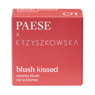 Paese x Krzyszkowska Blush Kissed, róż w kremie, 01, 4 g - zdjęcie produktu