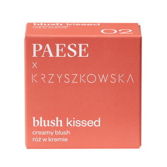 Paese x Krzyszkowska Blush Kissed, róż w kremie, 02, 4 g - zdjęcie produktu
