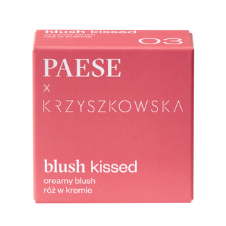 Paese x Krzyszkowska Blush Kissed, róż w kremie, 03, 4 g - zdjęcie produktu