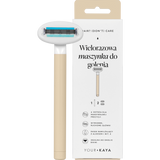 Your KAYA, maszynka do golenia, czteroostrzowa, sand, uchwyt + 2 wkłady USZKODZONE OPAKOWANIE Your KAYA, maszynka do golenia, czteroostrzowa, sand, uchwyt + 2 wkłady USZKODZONE OPAKOWANIE - miniaturka zdjęcia produktu