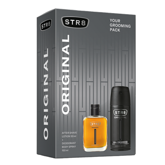 Zestaw STR8 Original, woda po goleniu, 50 ml + dezodorant w sprayu, 150 ml - zdjęcie produktu
