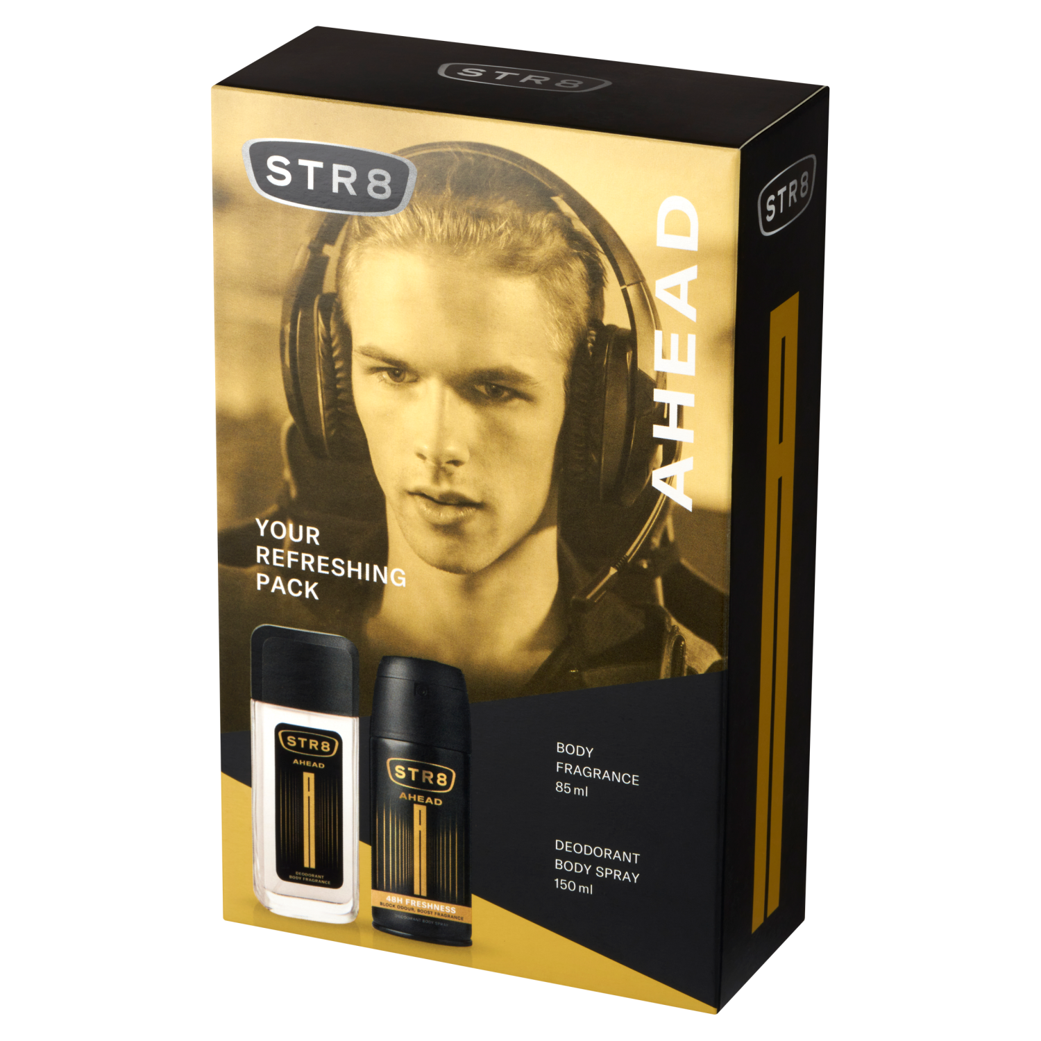 Str8 Set STR8 Ahead, Deodorant, 85 ml + Deospray, 150 ml — Inhaltsstoffe und Bewertung