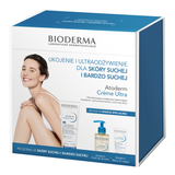 Zestaw Bioderma Atoderm, olejek pod prysznic, 200 ml + krem do ciała, 200 ml + krem do rąk, 50 ml USZKODZONE OPAKOWANIE - miniaturka zdjęcia produktu