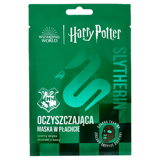 Harry Potter, oczyszczająca maska w płachcie, Slytherin, 20 g - zdjęcie produktu
